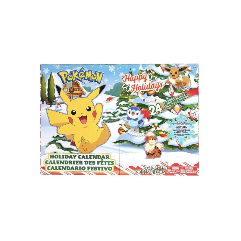 Jazwares - Calendario Dell'avvento Pokemon